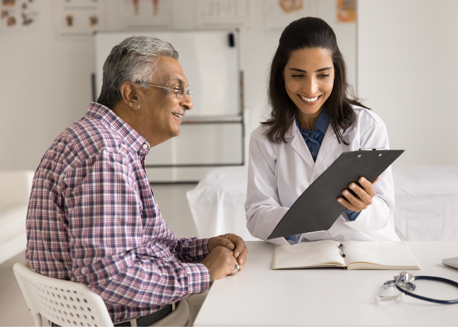 doctor and patient interaction